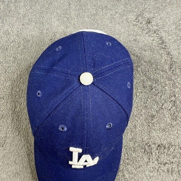 LA Dodgers New Era 9Forty Baseball Cap Blue Mens OSFM Adjustable - Picture 4 of 11